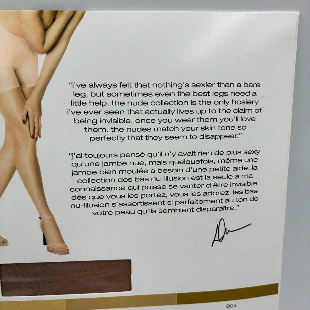 Donna Karan Lot of 2 Hosiery‎ The Nudes Whisper Weight Mini Toner Tall Tone 5